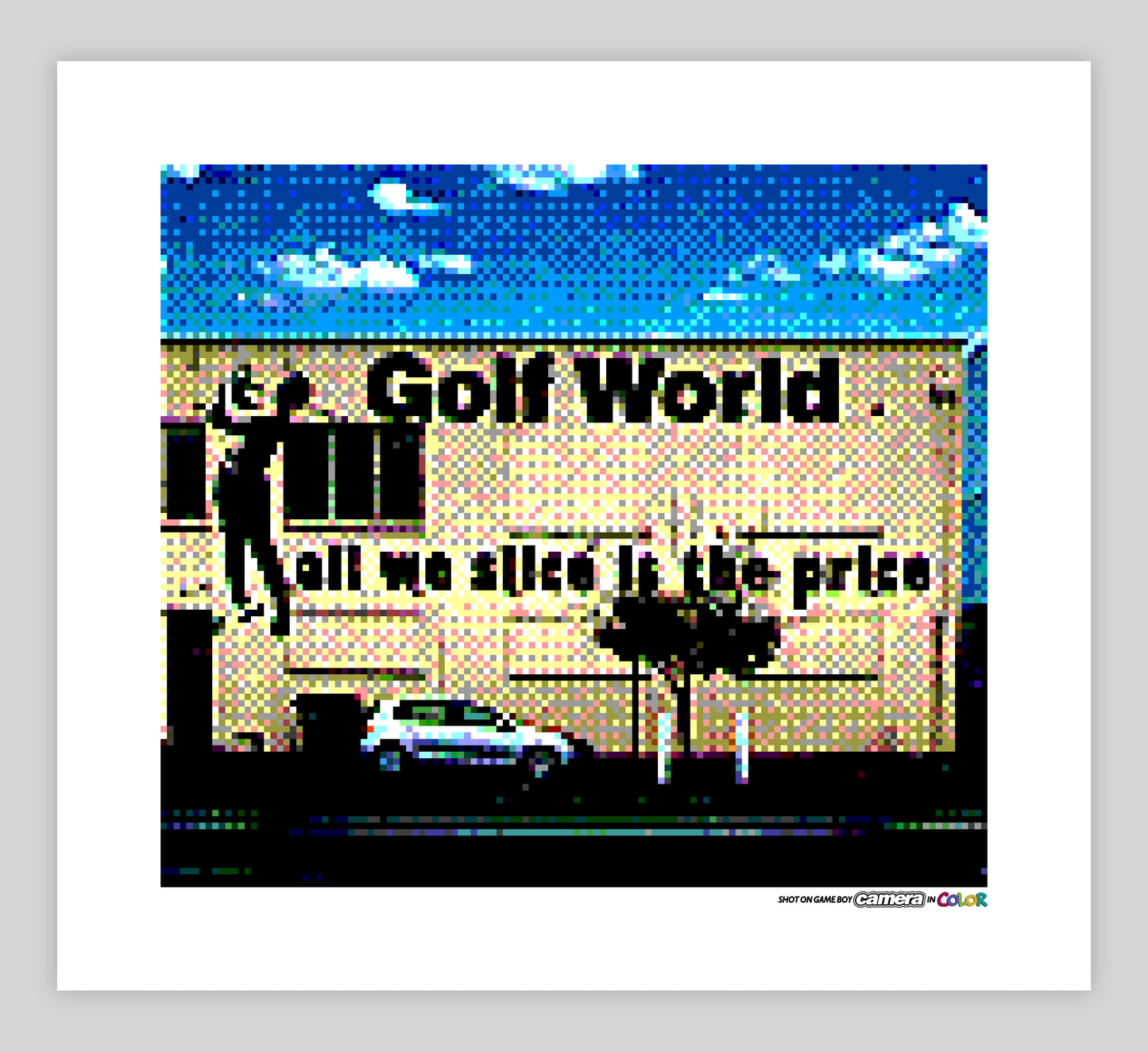 GOLF WORLD - LIMITED GICLÉE PRINT