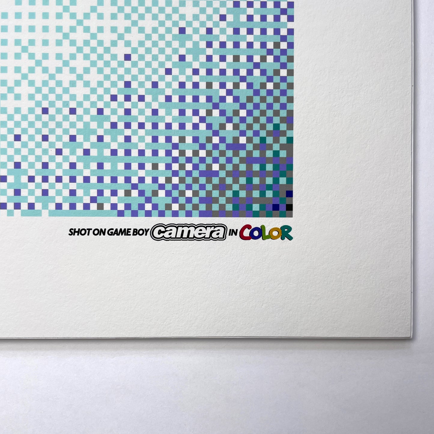 ROSES ARE RED, PIXELS ARE BLUE - LIMITED GICLÉE PRINT (edition of 25)