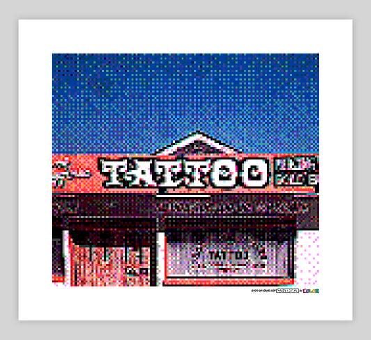 TATTOO SHOP - LIMITED GICLÉE PRINT